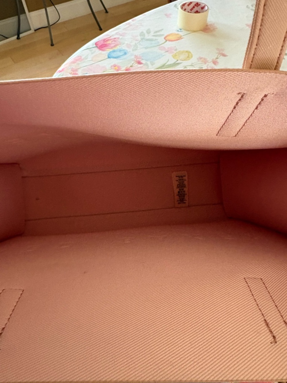 Ted Baker Blush Pink Embossed Tote - Picture 2 of 3